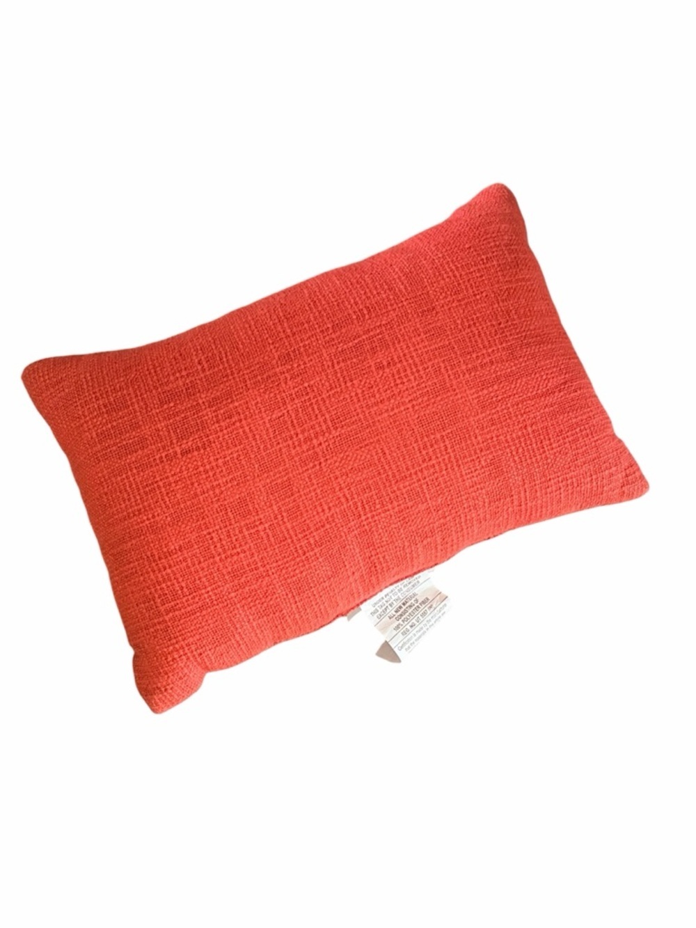 NEW Room Essentials Toss Pillow Bold Salmon NWT